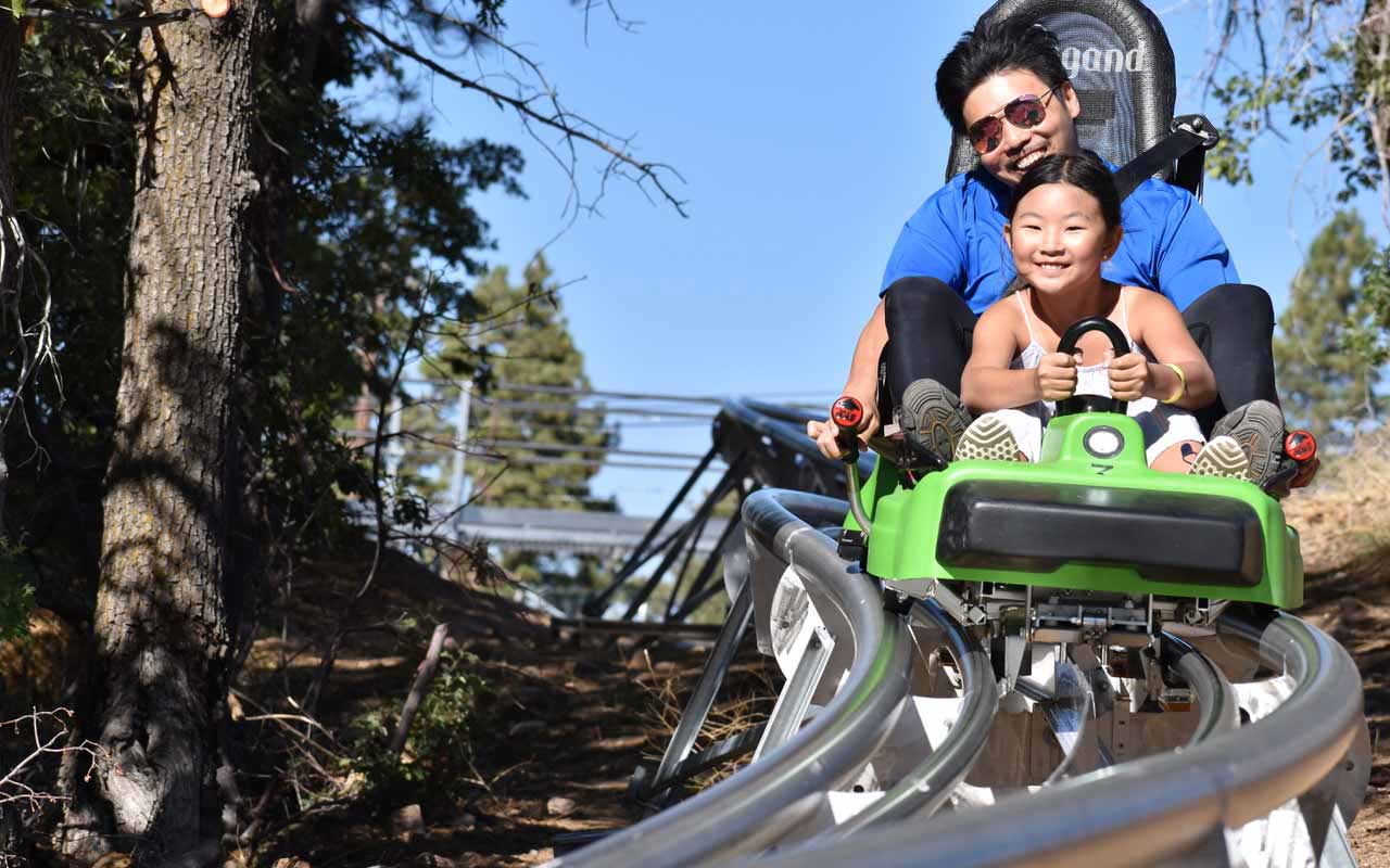 Canyon Coaster Adventure Park Williams Arizona - Riders