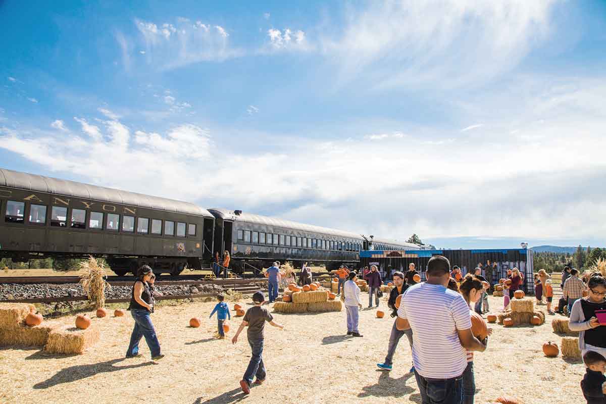 Fall Events in Williams - Pumpkin Train