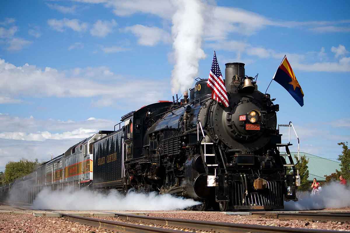 Grand Canyon Railway Williams AZ - Train Steam