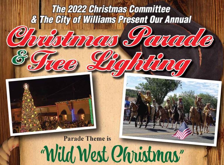 Holiday Events in Williams Arizona Tree Lighting, Parade & Santa