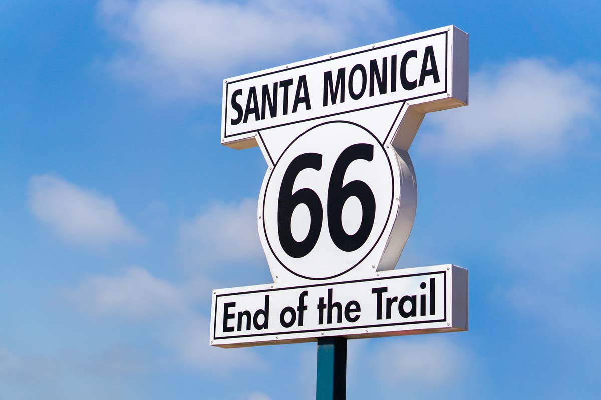 Where does Route 66 Start and End - Santa Monica