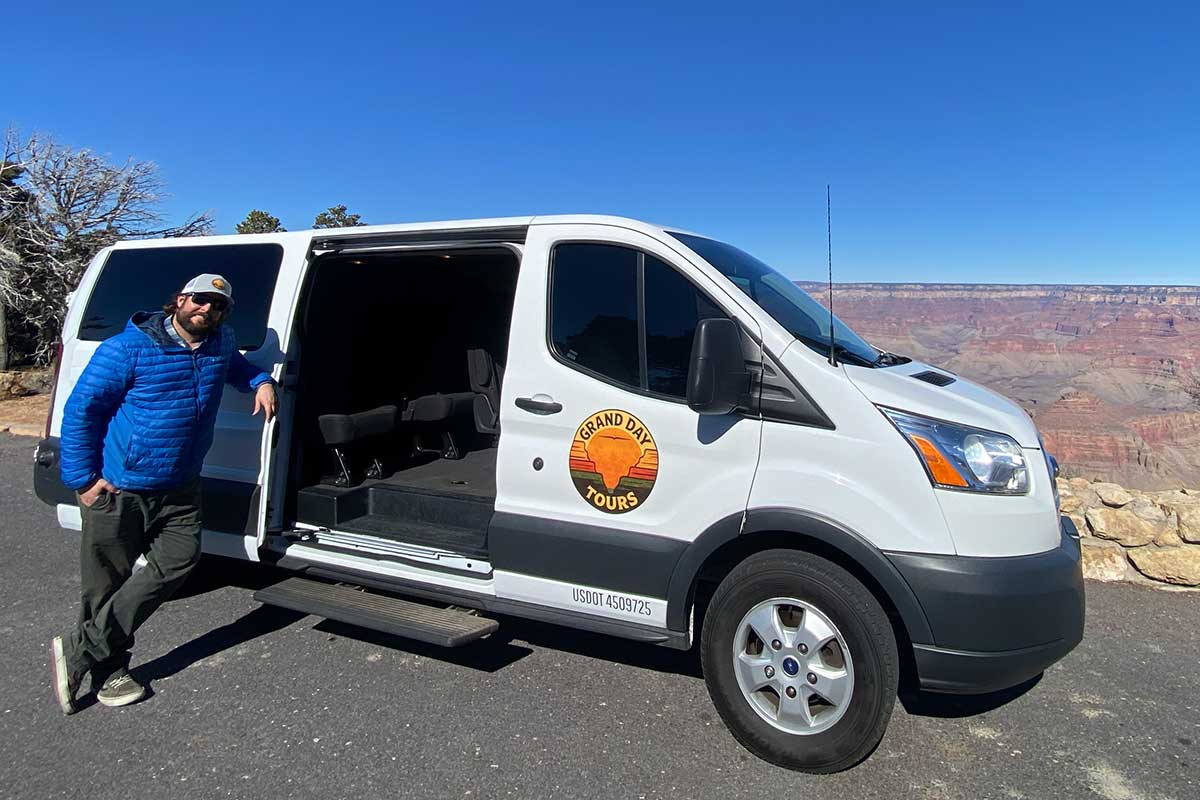 Grand Day Tours Driver with Van Grand Canyon